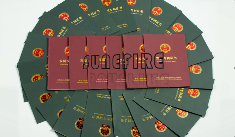 中阳消防SUNEFIRE：40余项知识产权，只为精益求精